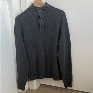 tentree Charcoal Turtleneck Sweater